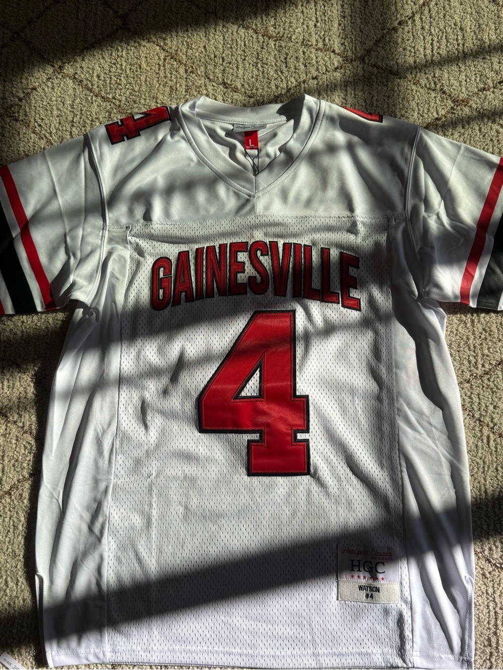Deshaun Watson #4 Gainesville High Headgear Classics Jersey Men’s L NWT
